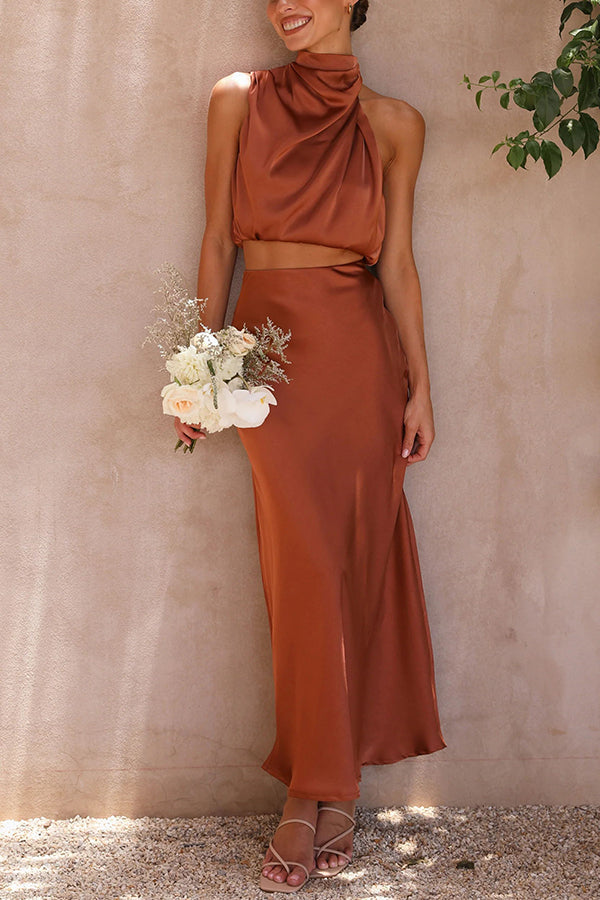 Hoop | Elegant Satin Set