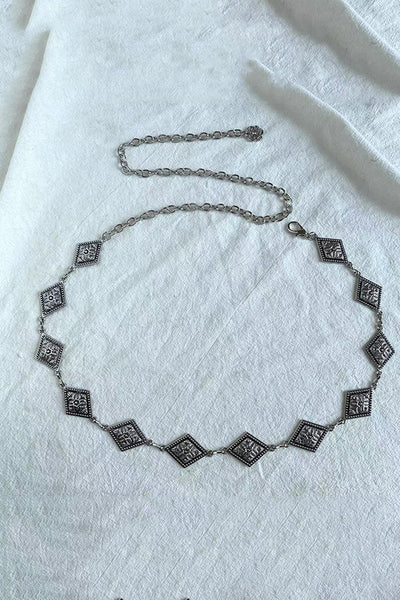 Raegan | Retro Geometric Hip Chain