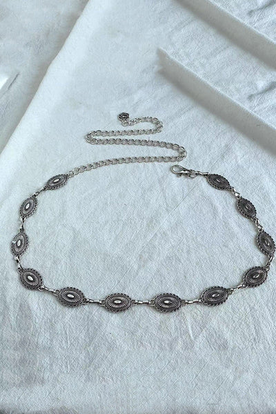 Raegan | Retro Geometric Hip Chain