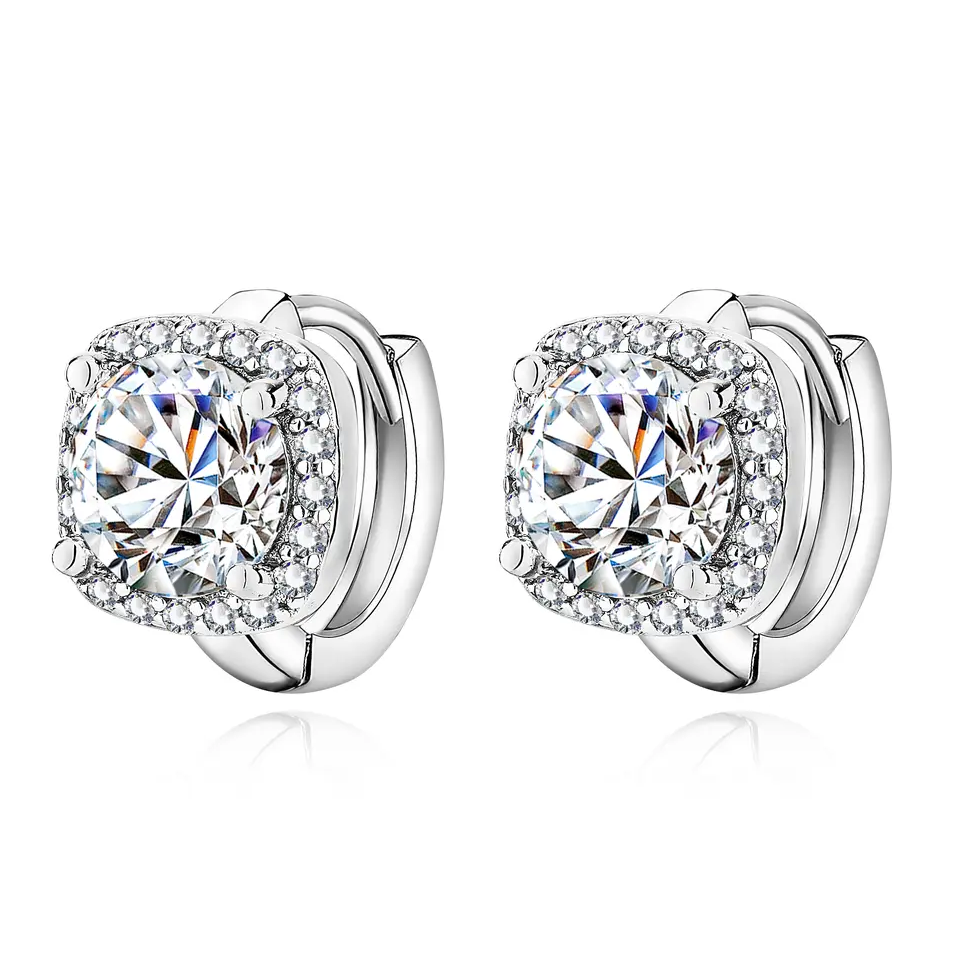 Clematis | Radiant Halo Earrings
