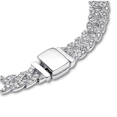 Wendolyn | Pavé Link Statement Bracelet