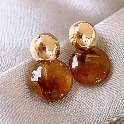 Adelvine | Amber Glow Studs