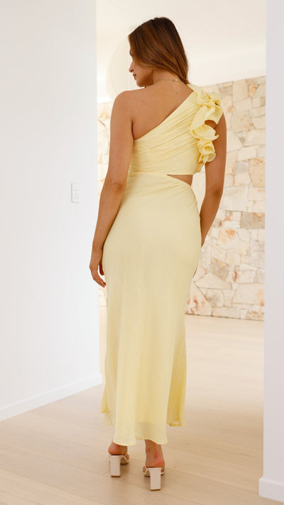 Blaire | One-Shoulder Maxi Dress with Cutout