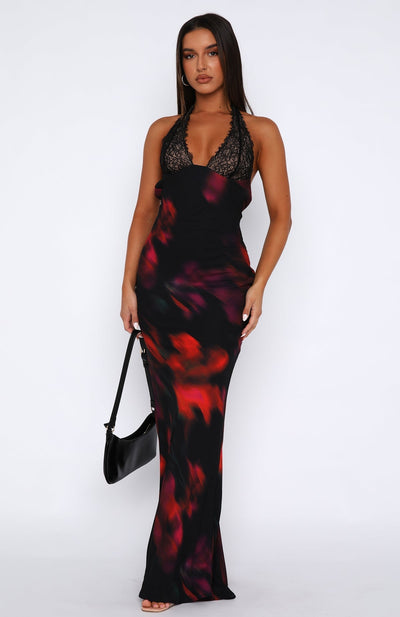Dear | Noir Petal Dress