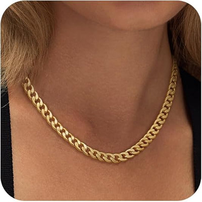 Kalvine | Luxury Thick Chain Necklace