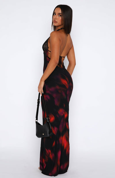 Dear | Noir Petal Dress