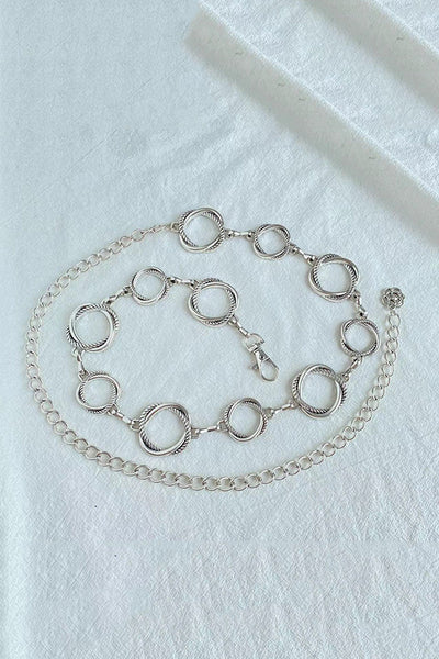 Raegan | Retro Geometric Hip Chain