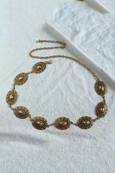 Raegan | Retro Geometric Hip Chain