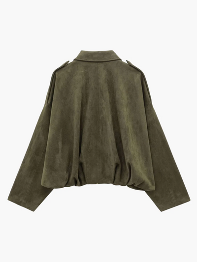 Parnel | Minimalist Suede Jacket