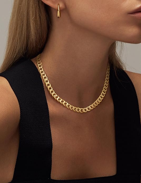 Kalvine | Luxury Thick Chain Necklace