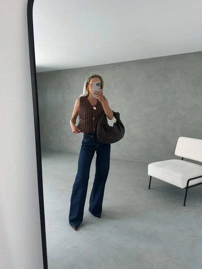 Kayla | Ribbed Knit Top