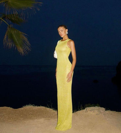 Nerys | Sunset Sparkle Gown