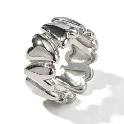 Hazel | Wrap-Around Heart Ring