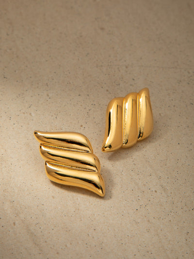 Aitana | Three-Layer Wing Earrings