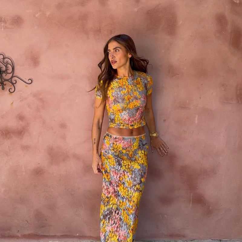 Amaris | Floral Print Two-Piece Set