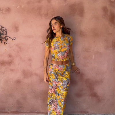 Amaris | Floral Print Two-Piece Set