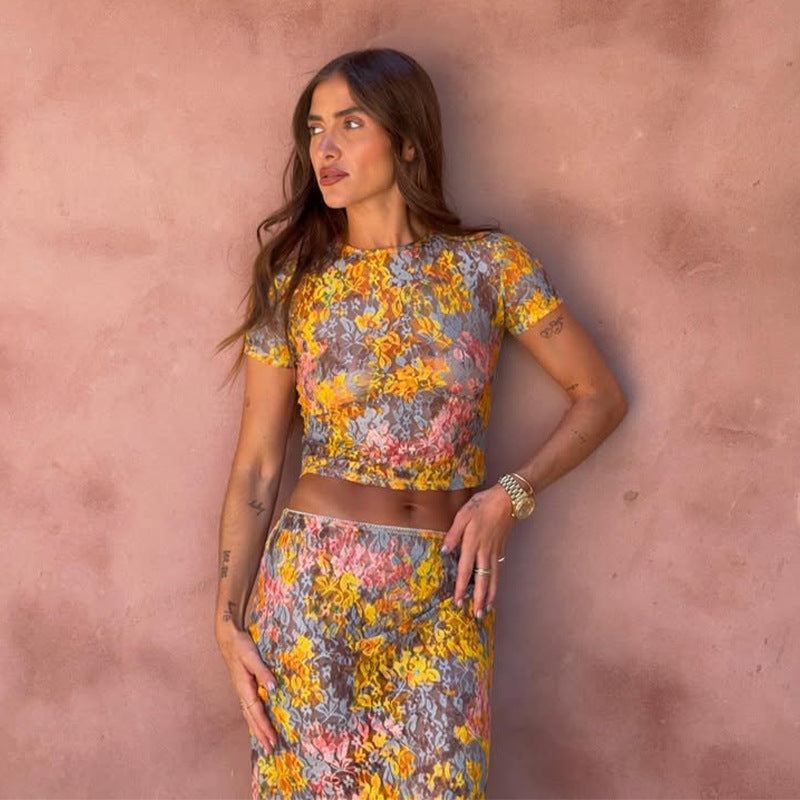 Amaris | Floral Print Two-Piece Set