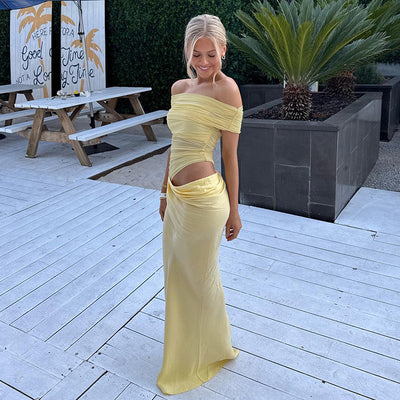 Saoirse | Sunveil Draped Dress