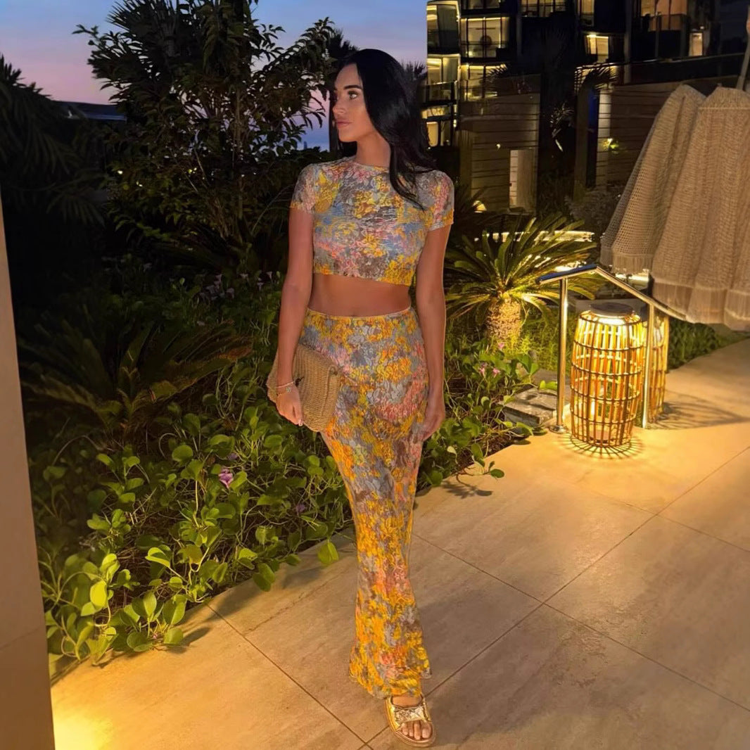 Amaris | Floral Print Two-Piece Set