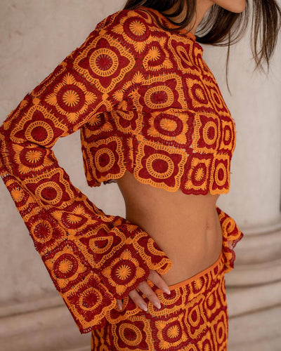 Saskia | Cheerful Knitted Set