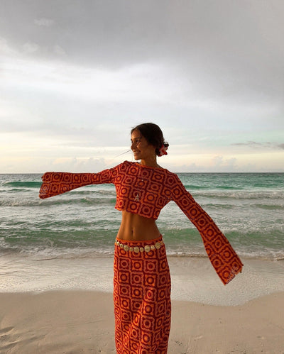 Saskia | Cheerful Knitted Set