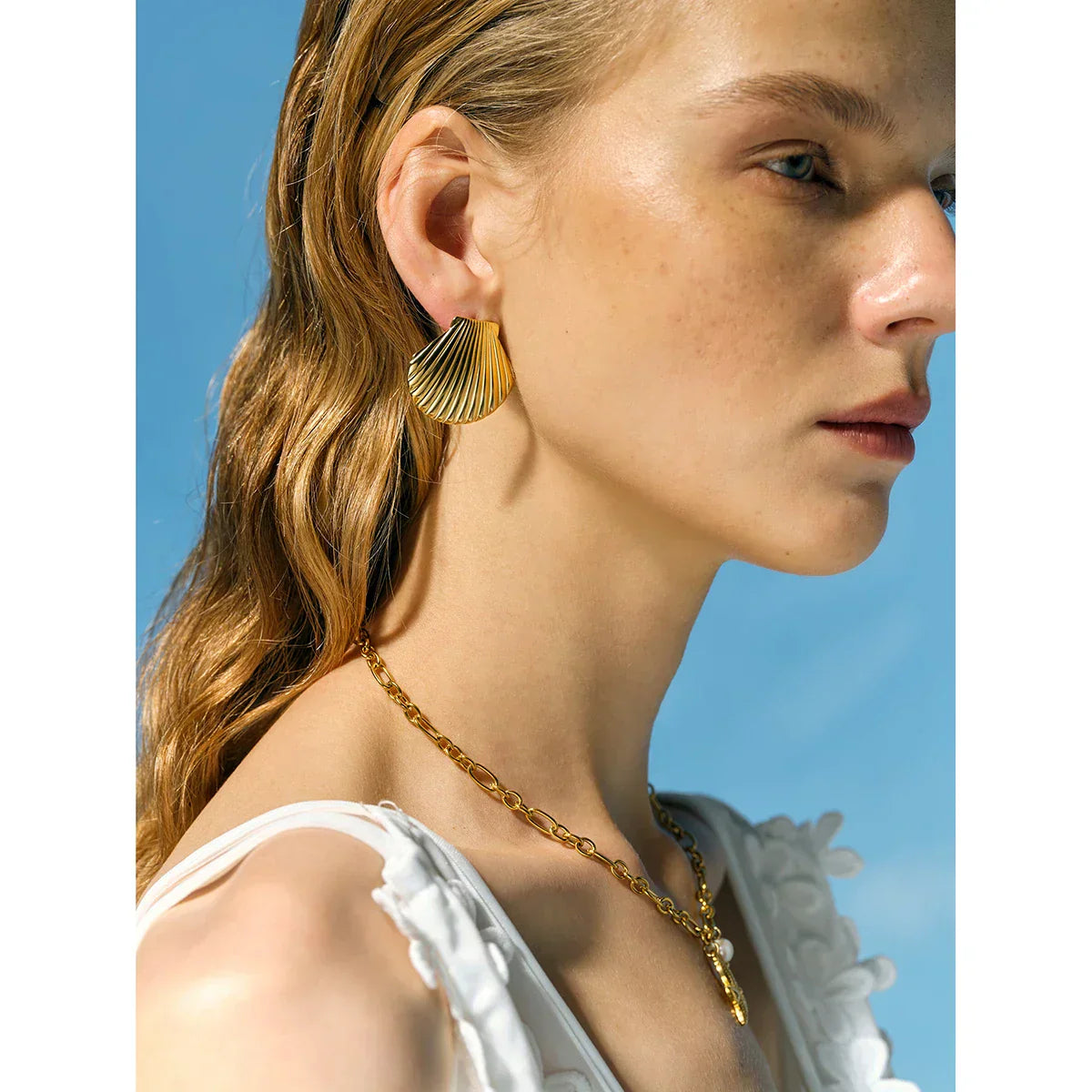 Louisa | Shell Earrings