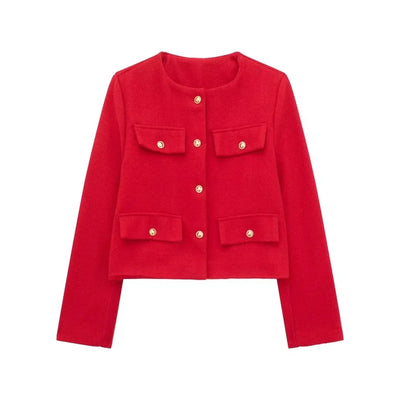 Megan | Vintage Cropped Jacket