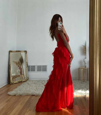 Demetria | Beautiful Ruffle Dress