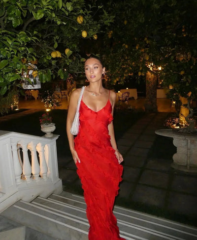 Demetria | Beautiful Ruffle Dress