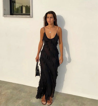 Demetria | Beautiful Ruffle Dress