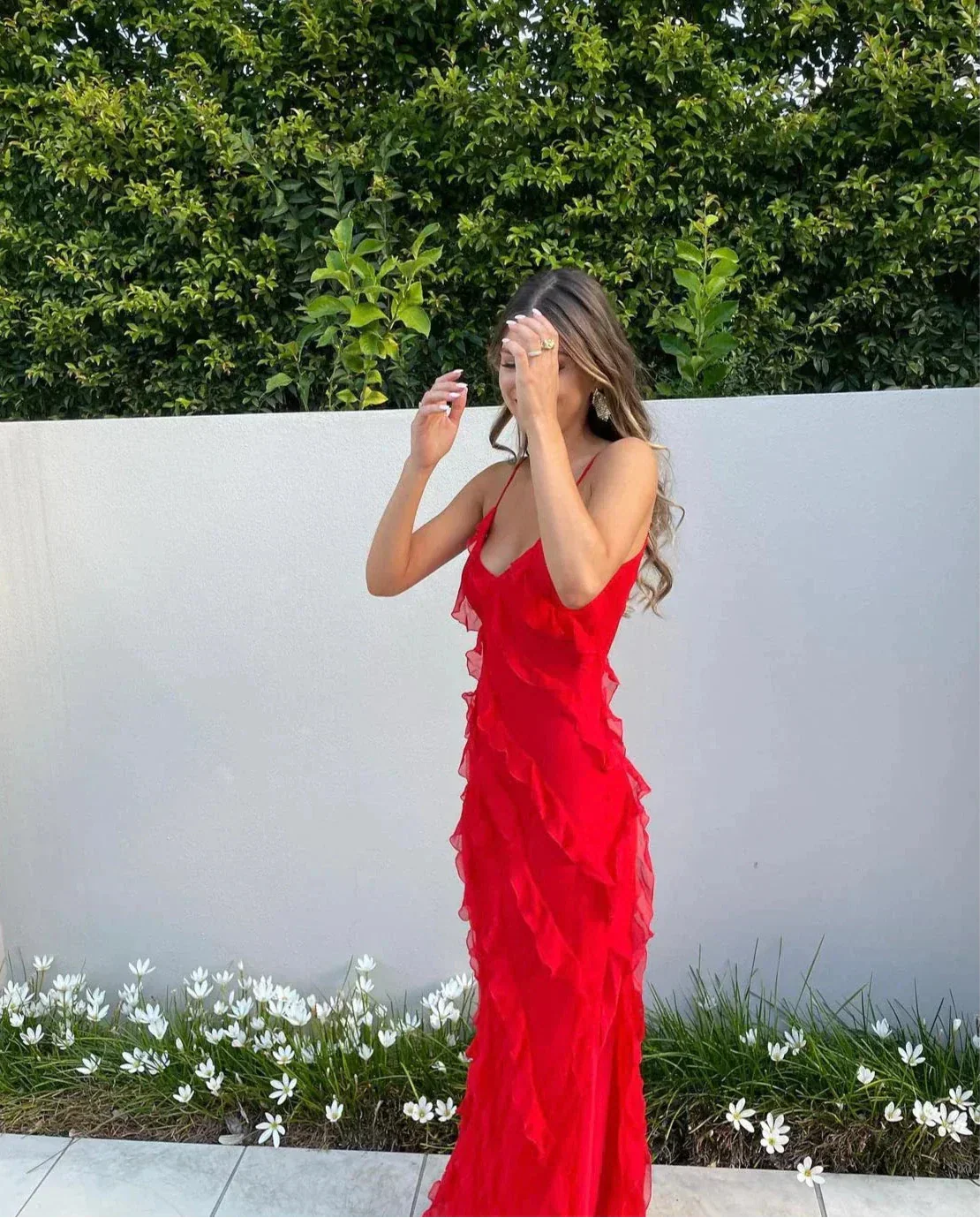 Demetria | Beautiful Ruffle Dress