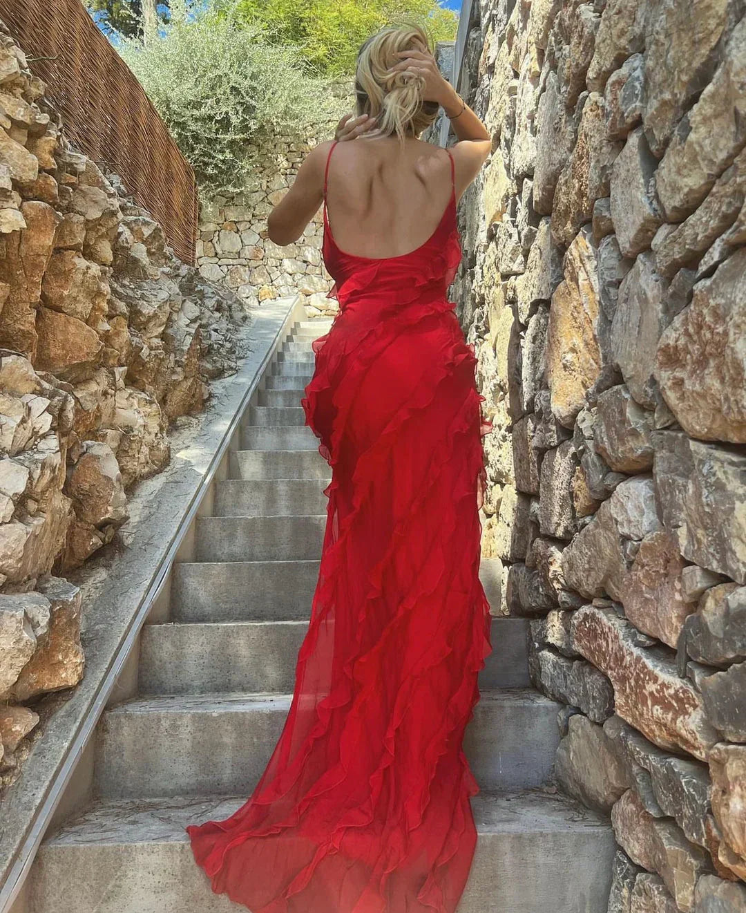 Demetria | Beautiful Ruffle Dress
