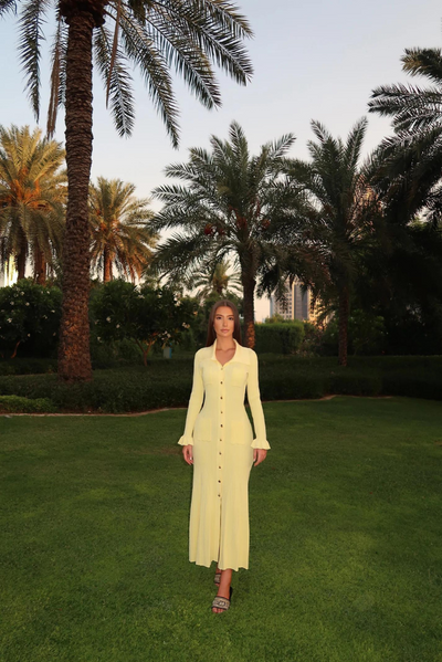 Liora | Chic Button Dress