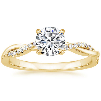 Berenice | Classic Twisted Accent Ring