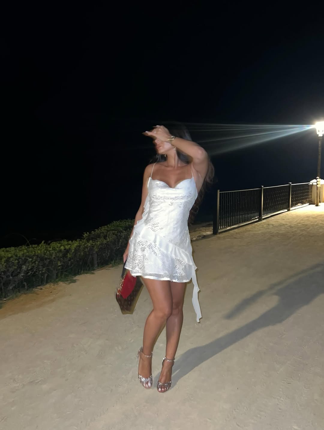 Serene | Ruffled Sleeveless Sequin Mini Dress