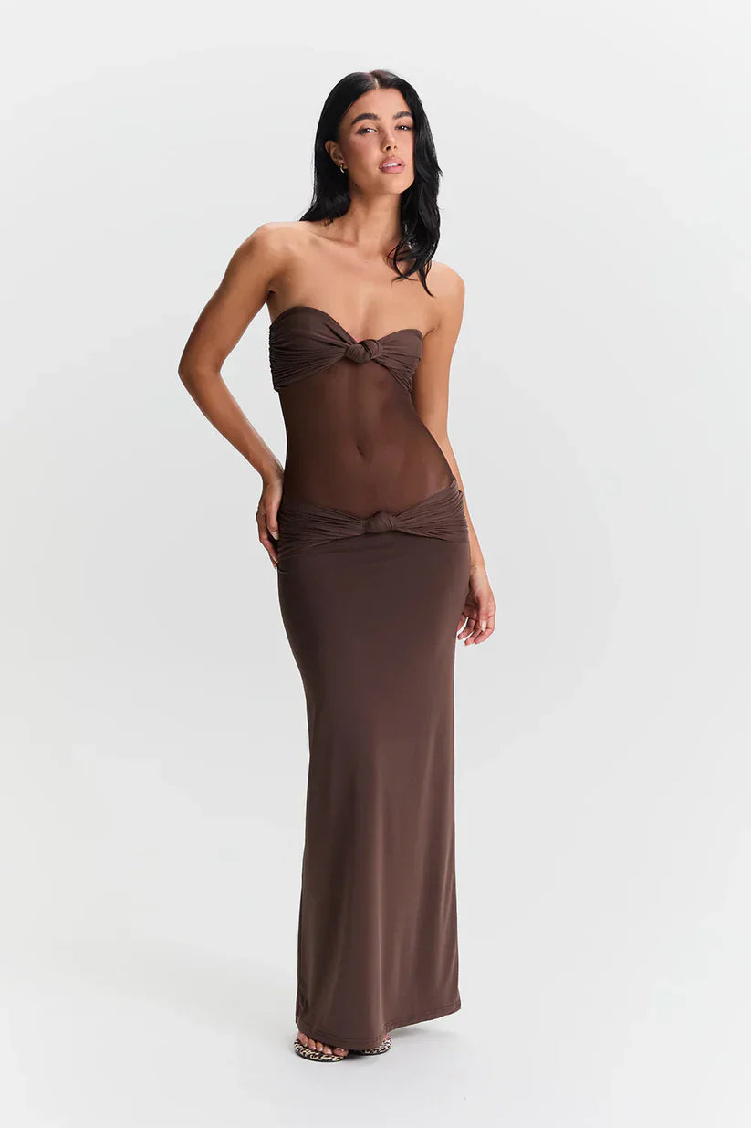 Zola | Maxi Dress with Removable Straps