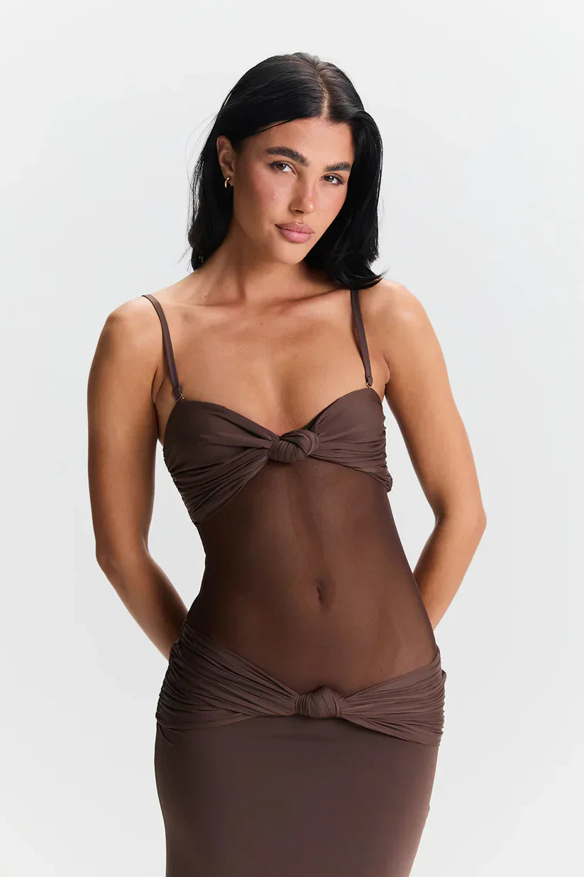 Thalia | Seductive Sheer Dress