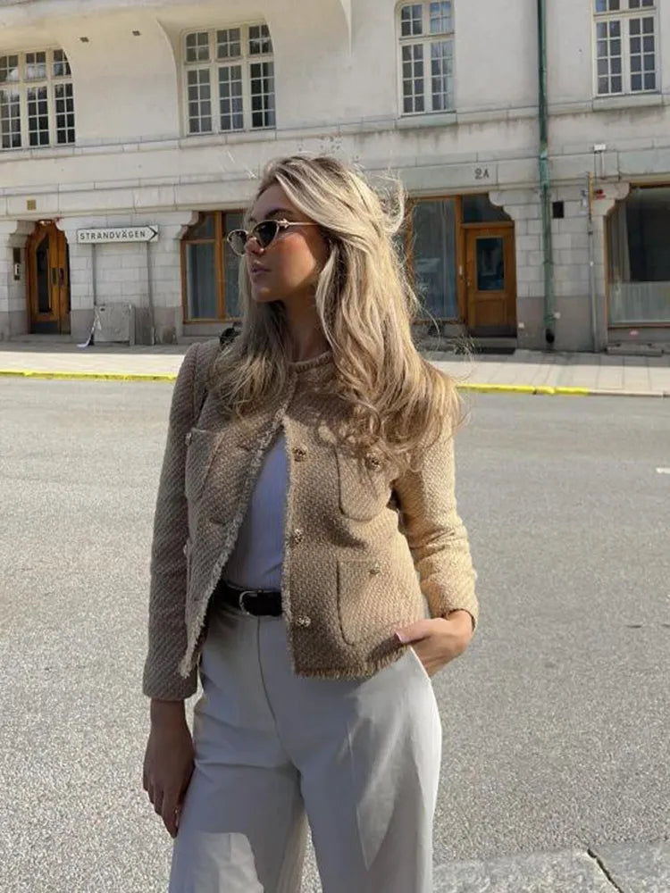 Olivia | Tweed Coat