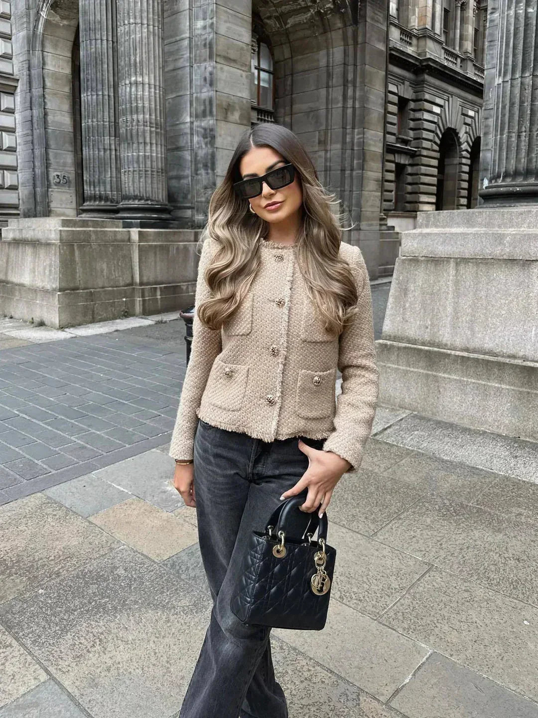 Olivia | Tweed Coat