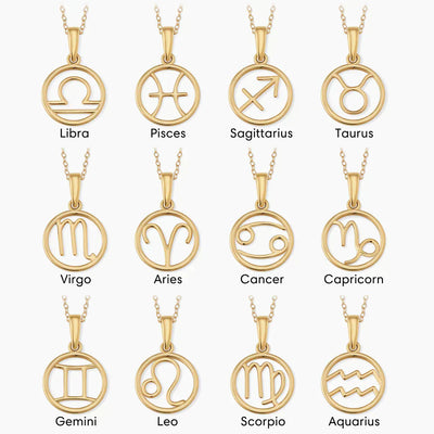 Pernel | Zodiac Pendant Necklace