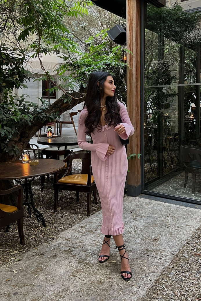 Neoma | Maternity Casual Long Sleeve Midi Dress