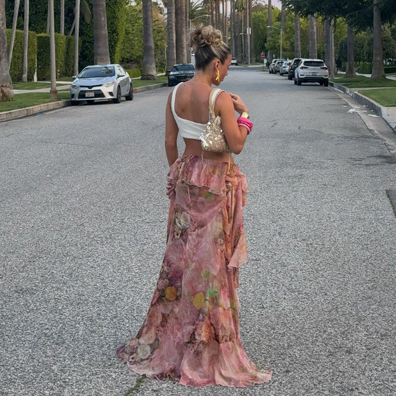 Elspeth | Romantic Floral Skirt