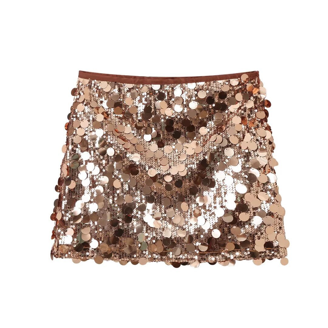Liory | Sparkling Sequin Skirt