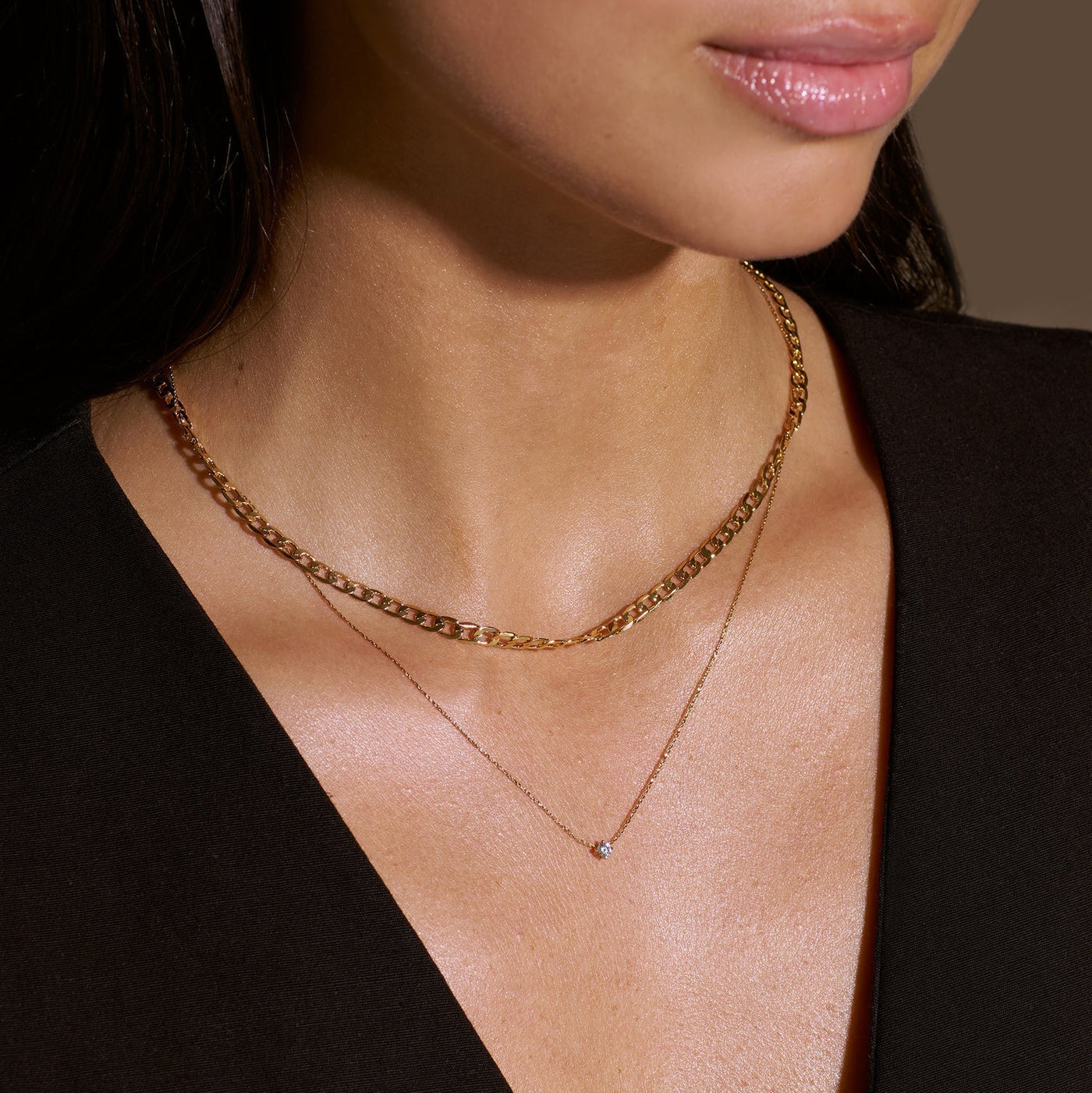 Zerelle | Sleek Statement Necklace