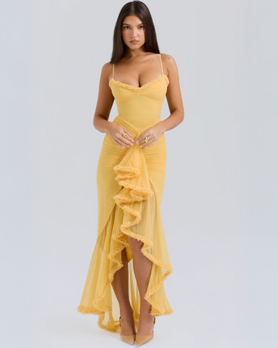 Euphemia | Romantic Ruffle Dress