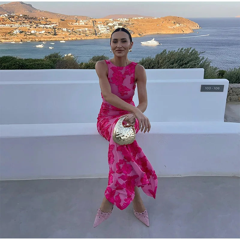 Alora | Elegant Floral Dress