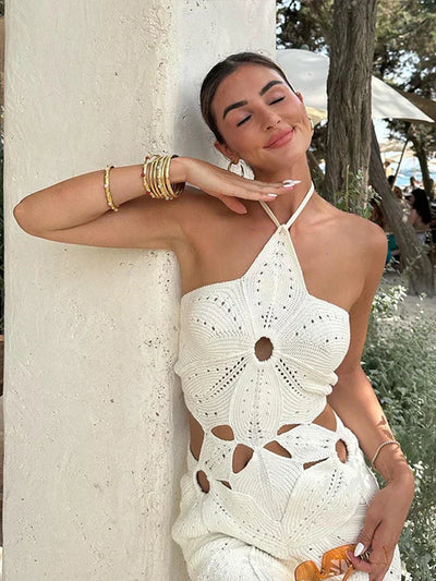 Bryony | Chic Halter Dress
