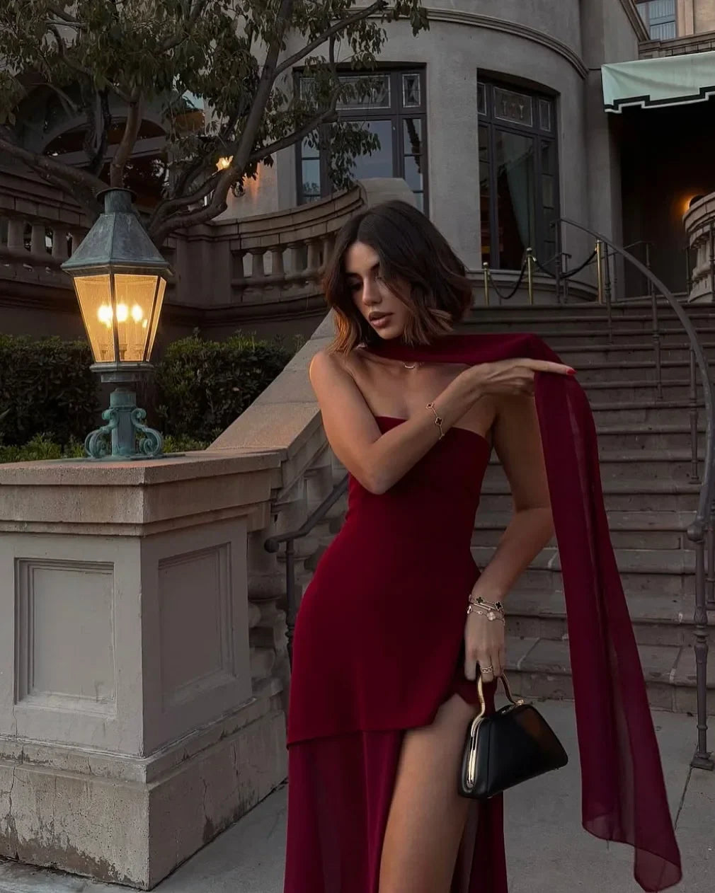 Georgia | Elegant Low Gown