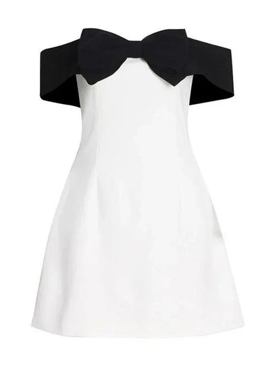 Zariah | Mini Bow Dress