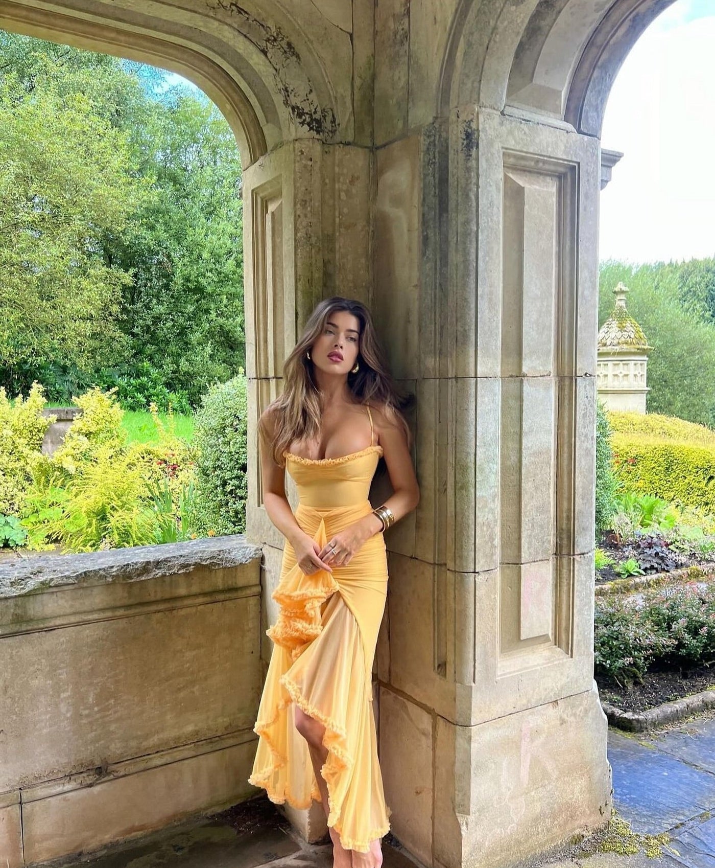Ruby | Charming Ruffle Dress